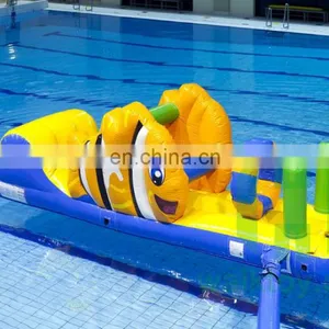 HI Hola Indoor Gold Fish Pool Float Inflatable Water Park for Kids thumbnail-3