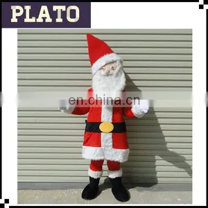Christmas Man Walking Costume, Christmas Adult Costume, Santa Claus Adult Costume thumbnail-1