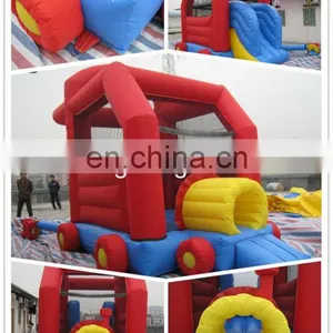 Mini Car Jumping Inflatable Toy, Fashion Inflatable Bouncer for Kids thumbnail-1