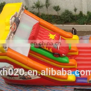 Car Decoration Giant Steep Inflatable Water Slide thumbnail-5