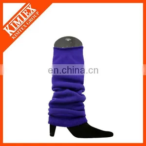Knitted Crochet Thermal Leg Warmers thumbnail-1