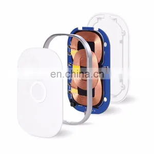 Amazon 3 Coils Wireless qi Charger Universal Mobile Phone Power Bank thumbnail-1