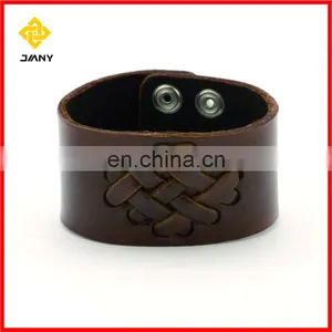 Newest Style Genuine Leather Bracelet With Charm thumbnail-1