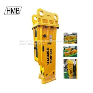 Mining, Demolition Tool HMB1550 Silenced Type Hydraulic Rock Breaker For Sale thumbnail-4
