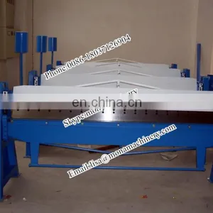 Metal Folding Machine , Pneumatic Metal Folding Machine , Sheet Metal Manufacture Duct Flange Bending Machine thumbnail-5