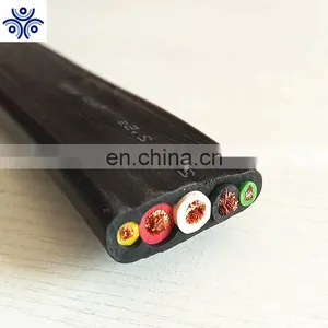 300/500v Rubber Insulated and Sheathed Elevator Used Flexible Flat Cable thumbnail-1