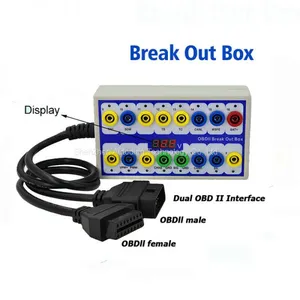 OBD Breakout Box OBDII Protocol Detector & Break Out Box OBD2 16PIN BREAKOUT BOX thumbnail-4
