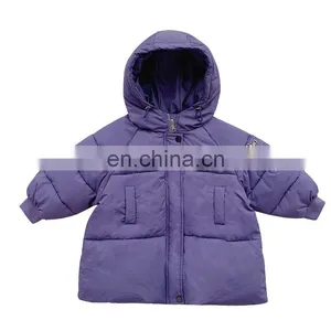 5846/China Manufactured Kids Hooded Winter Warm Coat Korea Fashion Thicken Girls Coats thumbnail-1