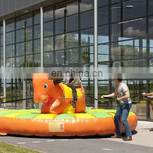 Interactive Adult Inflatable Carnival Game Pull Riding Rodeo Games Sports thumbnail-2