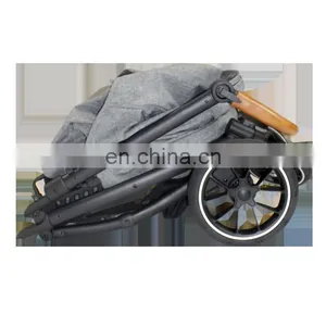 2021 New Design Good Quality Aluminum Frame Light Weight and Easy Fold Baby Stroller thumbnail-6