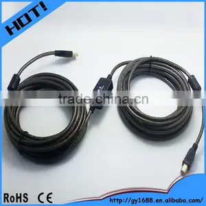 Usb 2.0 B Data Transfer Cable Extension Cable With Repeater 3m thumbnail-1