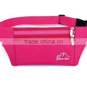 Outdoor Climbing Cycling Camping Travel Waterproof Polyester Ultra-thin Waist Pack Mobile Phone Bag Runner Belt thumbnail-3