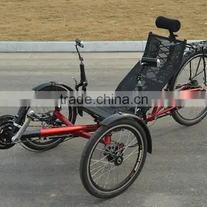 Suspension Folding Recumbent Trike thumbnail-4