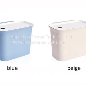 Cabinet Basket Wastebaskets, Multifuctional Hanging Trash Can Waste Bins Garbage Containers thumbnail-4
