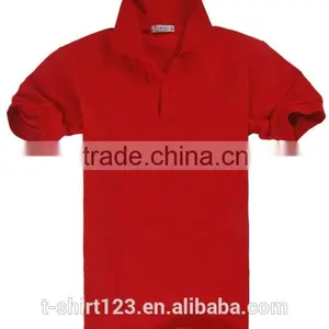 Wholesales CVC Polo Shirt/polo Shirt With Pique Material/plain Polo Shirt With Customized thumbnail-1