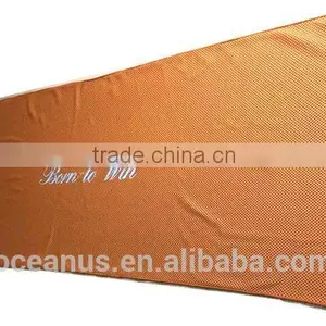 56.4% Nylon 43.6% Poly Cold Fiber Knit Mesh Sports Towel thumbnail-4