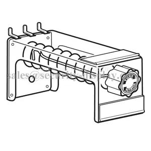 Spiral Anti-Sweep Hook,Self-dispensing Hook,Helix Wall Dispensers thumbnail-4