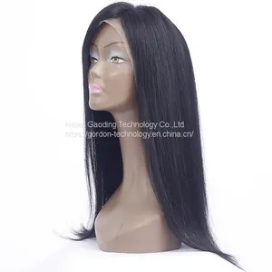 Long Straight Natrual Color Human Hair Wig Wholesaler thumbnail-1