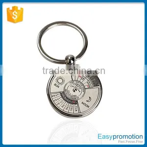 Hot Selling 50 Years Calendar Keychain/logo Printed Metal Keychains Wholesale Quality Choice thumbnail-3