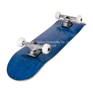 Hot Selling in Amazon High Quality Wooden Blank Skateboard With Complete Deck thumbnail-3