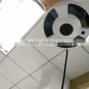 Ceiling Mount 2Mega Pixel Sony 1/2" CCD Sensor HD 1080P 360 Degree Fisheye IP Camera With 3PCS Array LEDs for 20M Night Vision Quality Choice thumbnail-4