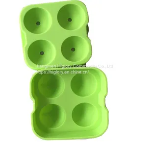 2022 Amazon Hot Selling Ball Shape Household Silicone Freezer Trays Silicone Ice Cube Mold Seals In Freshness With Lid thumbnail-3