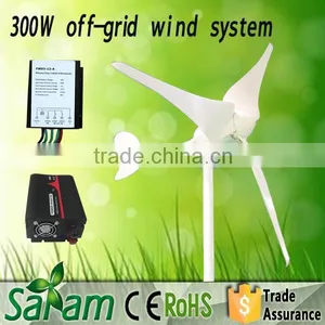 300W Horizontal Small Wind Power Generator thumbnail-1