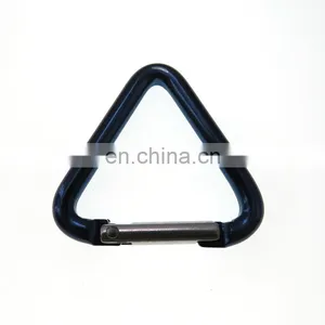 Manufacturer Custom Shaped Metal Aluminium Swivel Carabiner Hook for Bag thumbnail-3