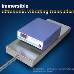 Immersible Ultrasonic Vibration Plate Manufacturer Ultrasonic Cleaning Generator WITH LOW PRICE thumbnail-1