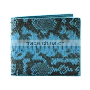 Custom Logo High Quality Genuine Real Python Snake Skin Leather Travel Card Holder Wallet thumbnail-6