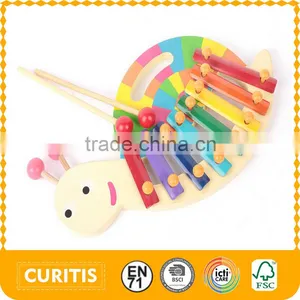 Wholesale High End Very Cheap Wooden Kids Xylophone Toys thumbnail-1