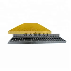 38*38*30 Heavy Duty Offshore Grating Floor GRP FRP Walkway Plastic Grating thumbnail-3