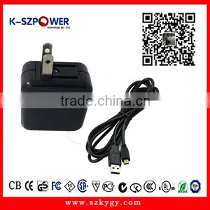 2016 G-series 10W K- 052000 5v2a Universal Usb Charger /home Charger Travel Portable White Color With PSE UL and for Gift thumbnail-1
