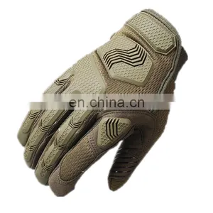 Winter Full Finger Rubber Knuckle Protective Outdoor Sport Safety Combat Hunting Camouflage Tactical Gloves thumbnail-3