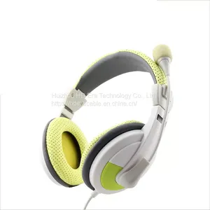 Hot Selling Over Ear Business Wired Headset Computer PC Telephone USB Headsets Headphones With Mic HD804 thumbnail-1