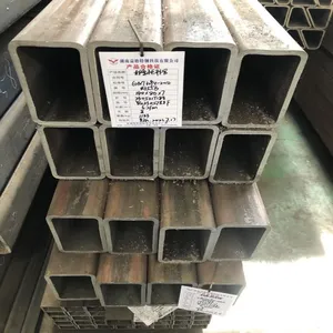 High Quality 100*50*10 Rectangular Steel Pipe Black Square Seamless Cold Drawn Tubes thumbnail-1