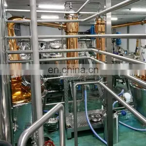 Alcohol Distillation Equipment Whiskey Red Copper Still Distiller thumbnail-5