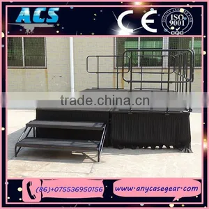 ACS Indoor Stage , Collasible Portable Stage, Portable Modular Stage for Church thumbnail-1