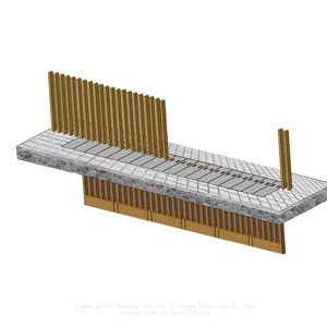 UPARK Private and Public Spaces Anti-impact Retractable Security Gate Quick-opening Flexible Fence thumbnail-1