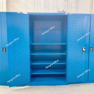Blue Workshop Garage Tool Cabinet Supplier in USA |Steel Metal Cabinet Workbench thumbnail-1