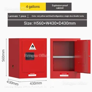 HNJUNTUO Chemical Spill Containment Cabinet With Leak-Proof Design – 50 Gallon|Japan thumbnail-1