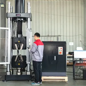 HST 300 600 1000 2000 3000 Kn Electro-hydraulic Single Space Hydraulic Servo Tensile Force Strength Universal Testing Machine thumbnail-6
