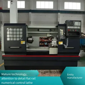 Shandong Jiucheng Machine Tool Ck6150 Cnc Lathe, Horizontal Flat Rail, High-frequency Quenching, Heavy Cutting thumbnail-2