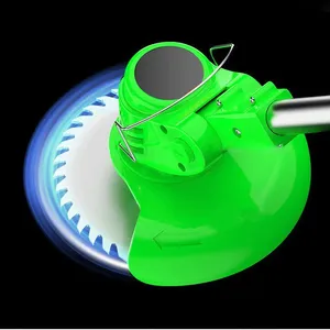 Cordless Electric Grass Trimmer, Lithium Battery Powered, Portable Handheld Weed Eater, Multi-Functional Home Garden Lawn Mower thumbnail-2