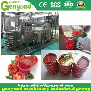 Pulp Serialization Automatic Fresh Tomato Puree Pulp Paste Sauce Powder Jam Juice Processing Line Plant Juice Extractor thumbnail-6