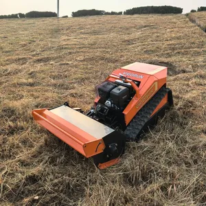 Vigorun Remote Robot Mower 12hp Electric Start Commande À Distance De Broyeur Forestier À Mulcher thumbnail-1