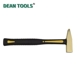 Non-Sparking Cross Peen Engineers Hammer,Spark-free Safety Cross Peen Engineers' Hammer,Aluminum Bronze thumbnail-3