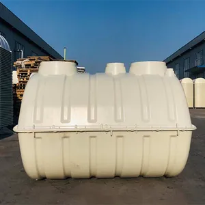 SMC Septic Tank 5000L 7mm Thick ISO 9001 Compliant for Commercial Wastewater Treatment thumbnail-2