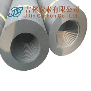 Jilin Carbon Graphite Electrode for Non-Ferrous Smelting RP 250mm Low Ash Carbon Graphite Electrode thumbnail-2