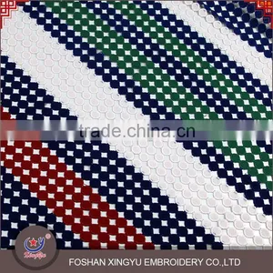 Good Selling Water Soluble 100% Polyester Best Price Multi-color Chemical African Lace Fabrics thumbnail-5
